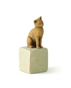 Willow Tree Love my Cat (light) Figurine